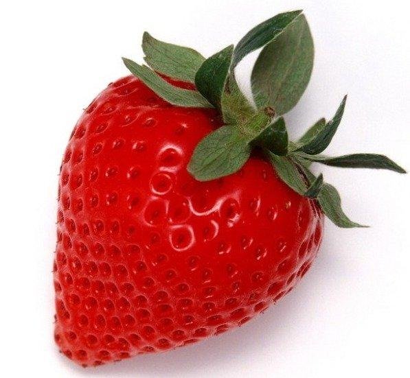 Смайлик клубничка сердце