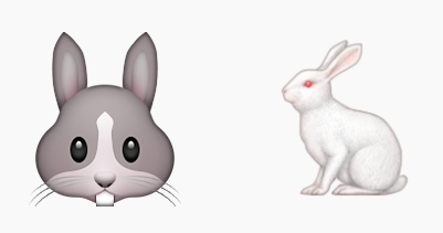 Смайлик заяц