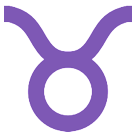 Телец знак зодиака ЭМОДЖИ