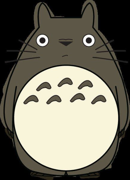 Тоторо без фона