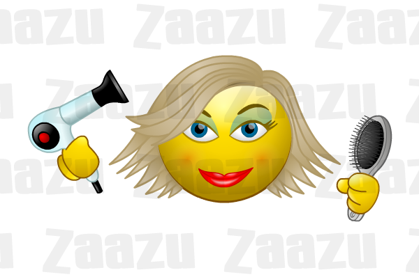 Смайлик парикмахер