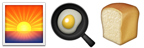 ЭМОДЖИ яичница