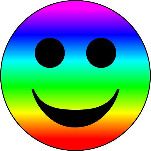 Смайлики цветные
