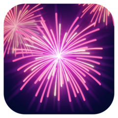 Смайлик фейерверк