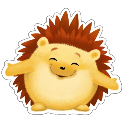 Смайлик Ежик