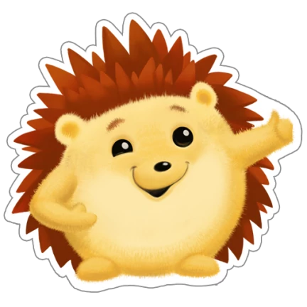 Смайлики с Ёжиком