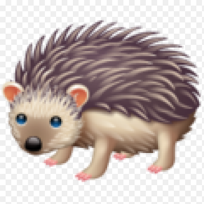 Ежик без фона