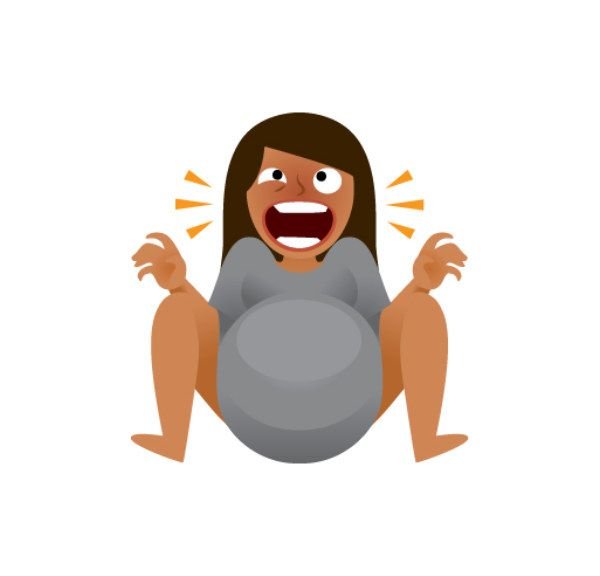 Смайлик беременной