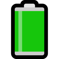 Эмодзи батарейка