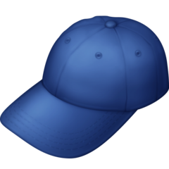 Синяя кепка эмодзи