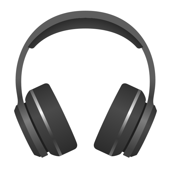 Смайлик наушники