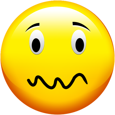Тревожный смайлик