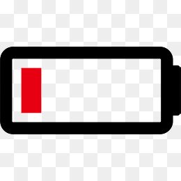 Иконка разряженной батареи