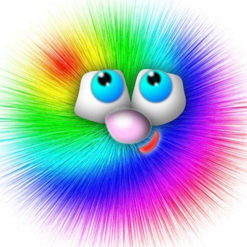 Пушистый смайлик