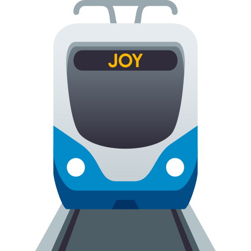 Трамвай на прозрачном фоне