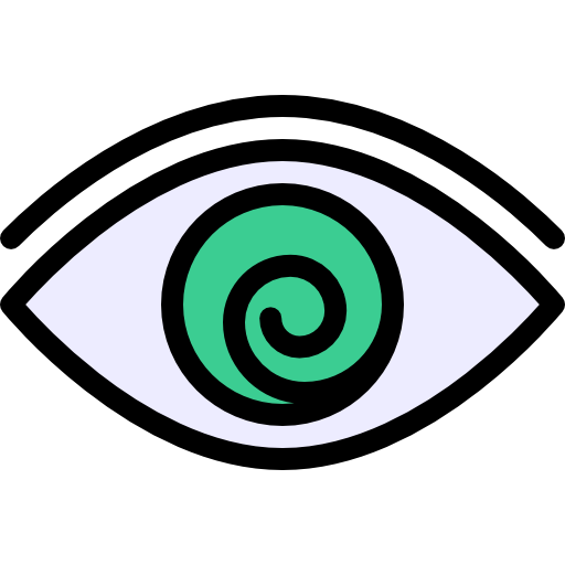 Символ глаз со спиралью