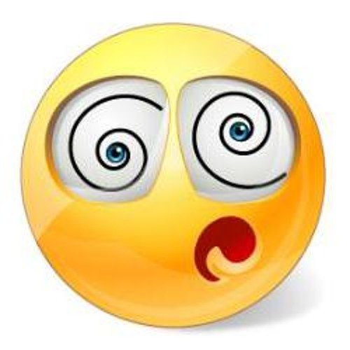Смайлик кружится голова