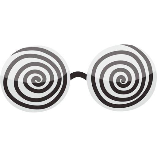 Очки со спиралью