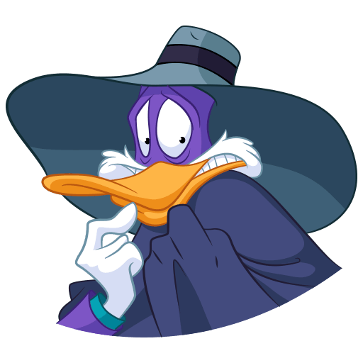 Стикеры черный плащ ВК