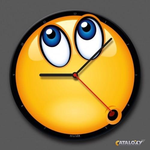 Смайлы крупные часы