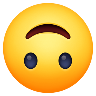 Грустный смайлик