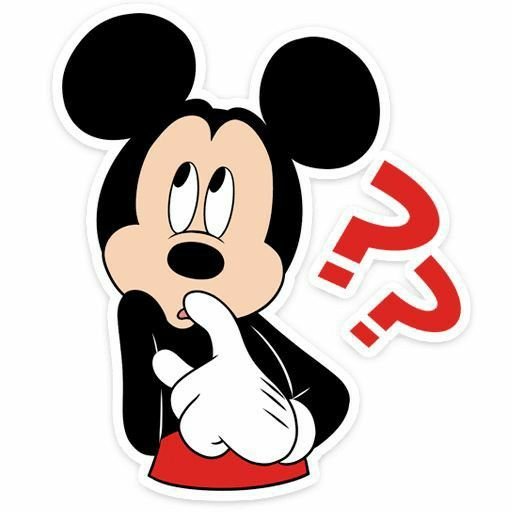 Микки Маус Стикеры ВК
