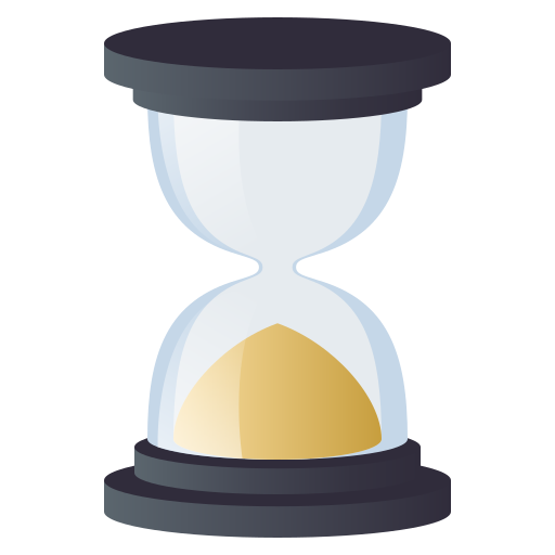 Смайлик песочные часы