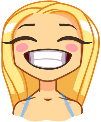 Стикеры ангел Мари