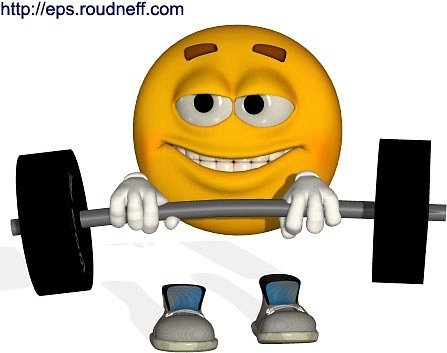 Смайлик спортсмен