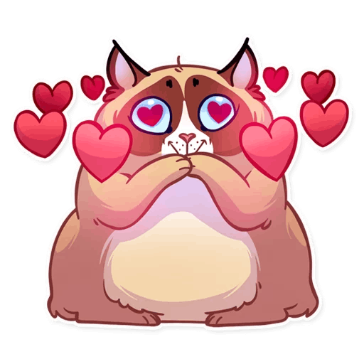 Kooky Cat Стикеры