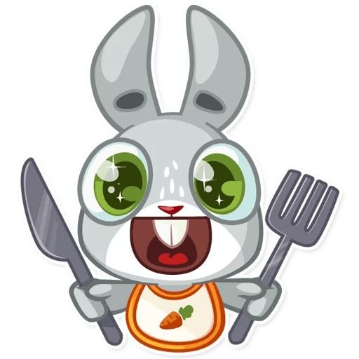 Boo the Bunny Стикеры