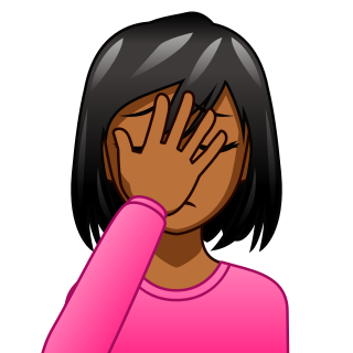 Смайлик рука лицо