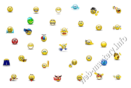 Смайлы qip анимированные