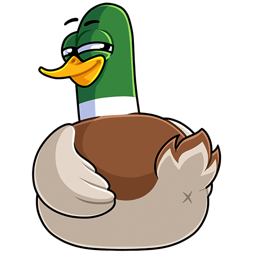 Стикеры ВК Утя