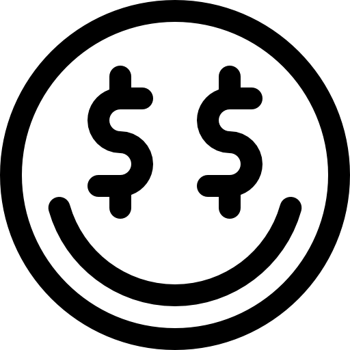 Значок жадность