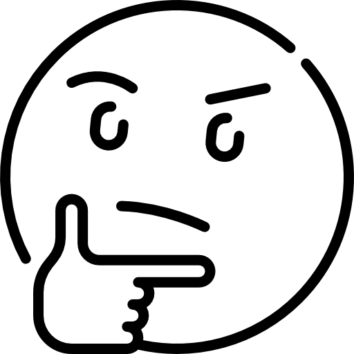 Задумчивый смайлик