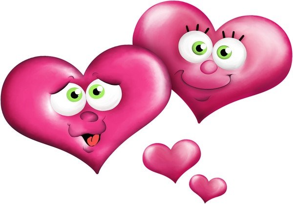 Смайлики с днем влюбленных