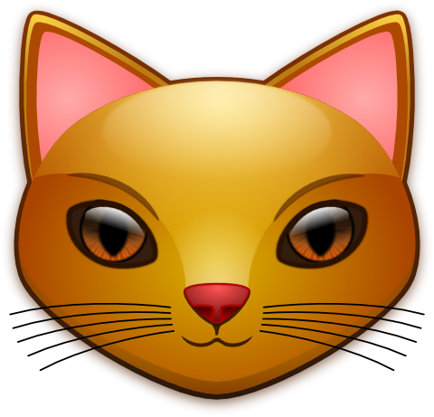 Мордочки кошек смайлы