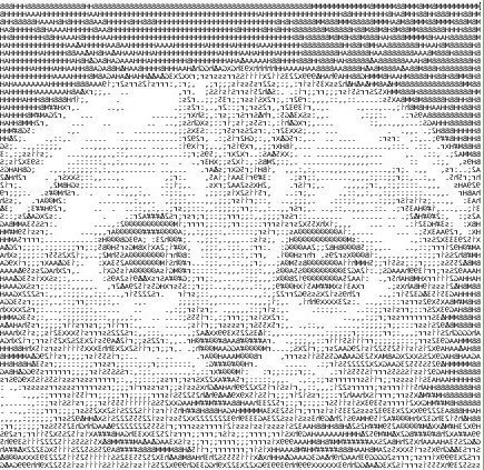 Картины из символов