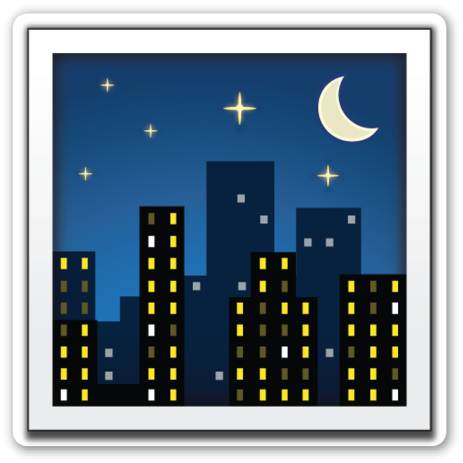 Эмодзи город