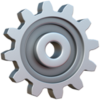 Шестеренка смайлик