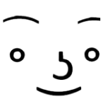 Лицо из знаков