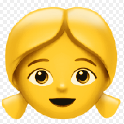 Смайлик девочка