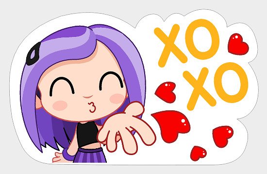 Лэг Кэт Стикеры