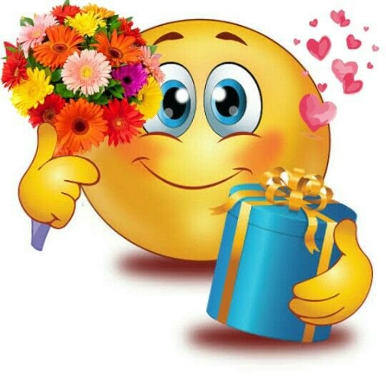 Смайлик подарок