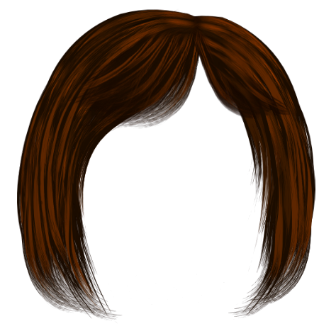 Волосы парик без фона