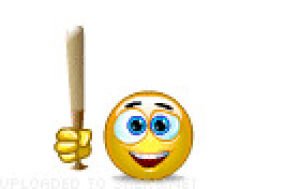 Смайл стучит по голове