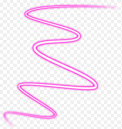 Неоновая спираль без фона