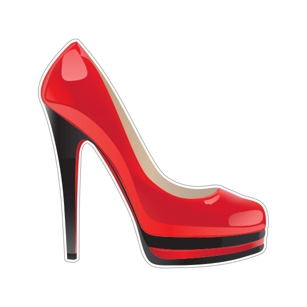 Смайлик эмодзи туфля