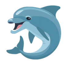 Дельфинчик ЭМОДЖИ